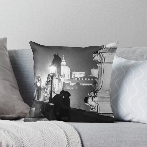 Item preview, Lovers on Charles Bridge designed and sold by FactorFourPhoto.