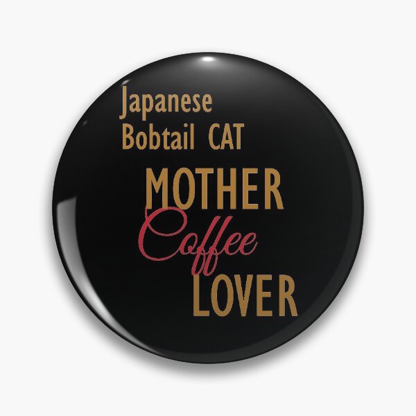 Item preview, Japanese Bobtail CAT Mother Coffee Lover. The perfect clothes and stickers for cat and coffee lovers designed and sold by amrmab.