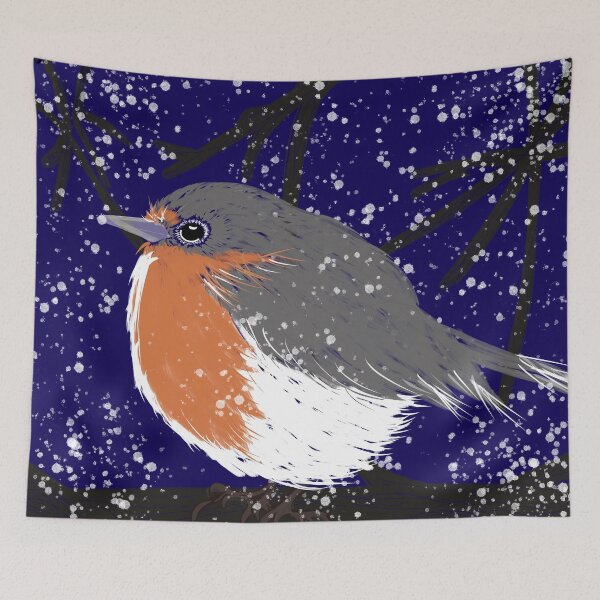 Item preview, Red Robin in the Snow designed and sold by TinaJostDesigns.