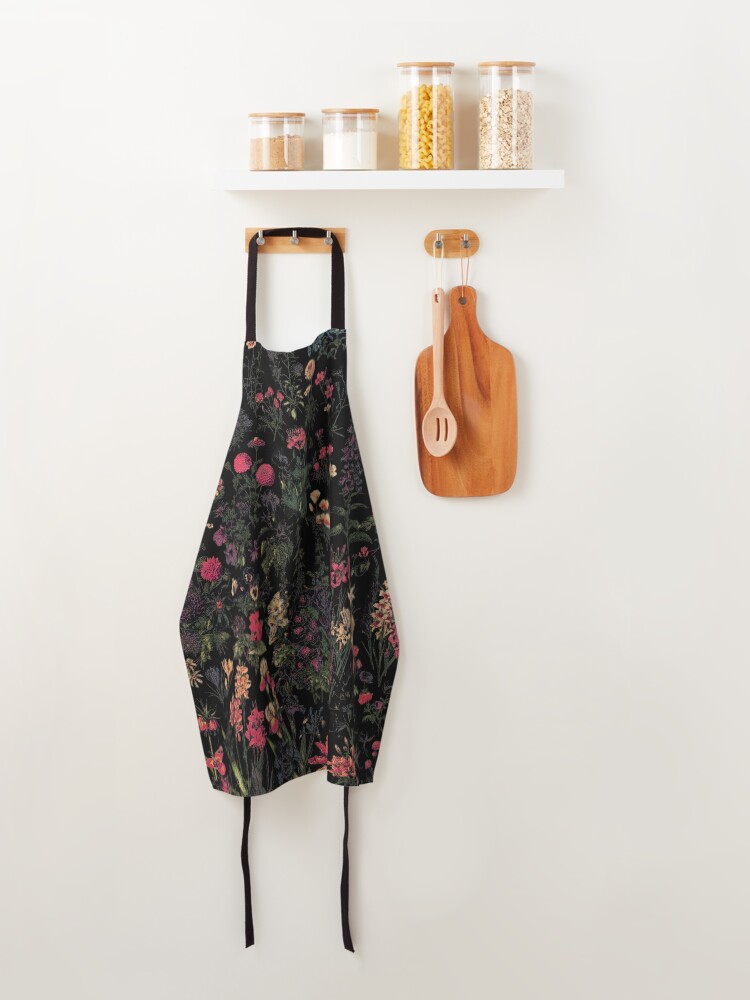 Alternate view of Midnight Floral Apron