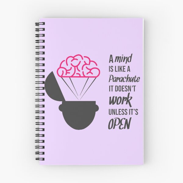 Item preview, A mind is like a Parachute, It doesn't Work unless it's OPEN designed and sold by Chaotic Neutral.