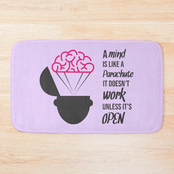 Item preview, A mind is like a Parachute, It doesn't Work unless it's OPEN designed and sold by Chaotic Neutral.
