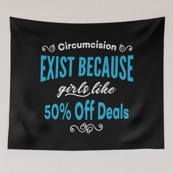 Item preview, Funny Circumcision - Circumcised Foreskin Jokes and Quotes designed and sold by Scratches Tees.