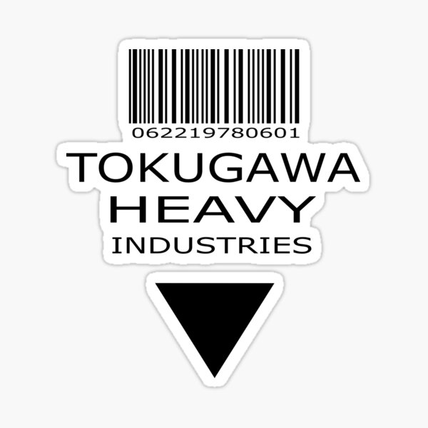 MGS - Tokugawa Heavy Industries Sticker