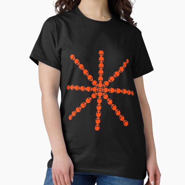 Item preview, Alien Heads Snowflake designed and sold by janraydesigns.