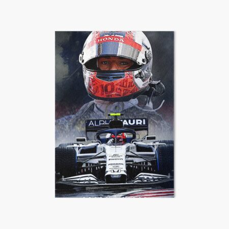 Affiche Pierre Gasly 2020 Impression rigide