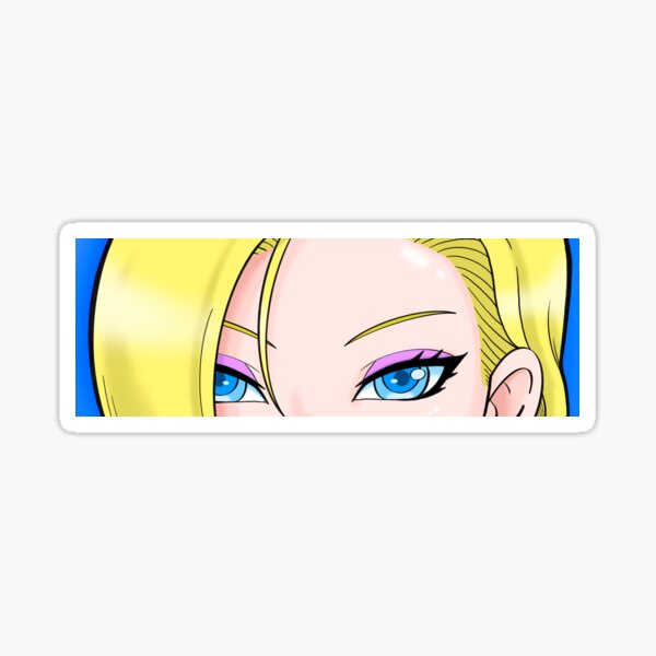Artikel-Vorschau von Android 18, designt und verkauft von RandomArtDude.