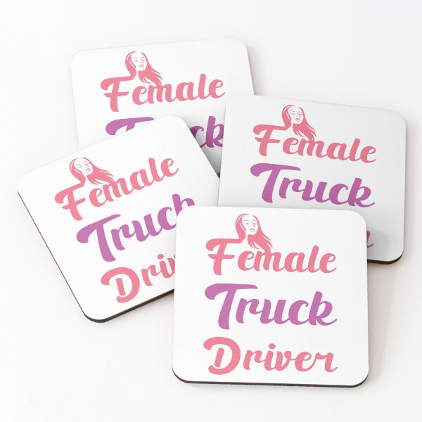 Artikelvorschau, Weibliche LKW-Fahrerin - Lustige Autoliebhaber-Witze für Frauen entworfen und verkauft von Scratches Tees.