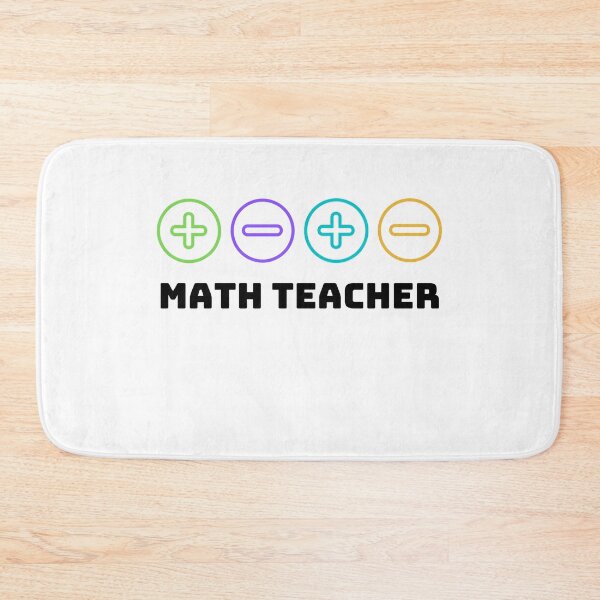 Item preview, Math Teacher designed and sold by Bend-The-Trendd.