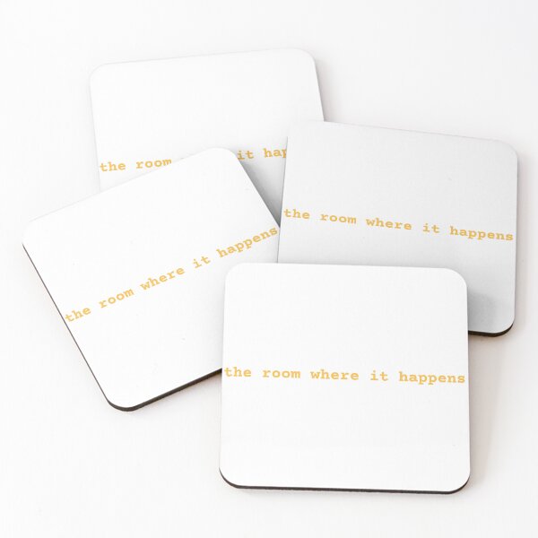 Item preview, The Room Where It Happens - Hamilton Yellow designed and sold by creativeloft.