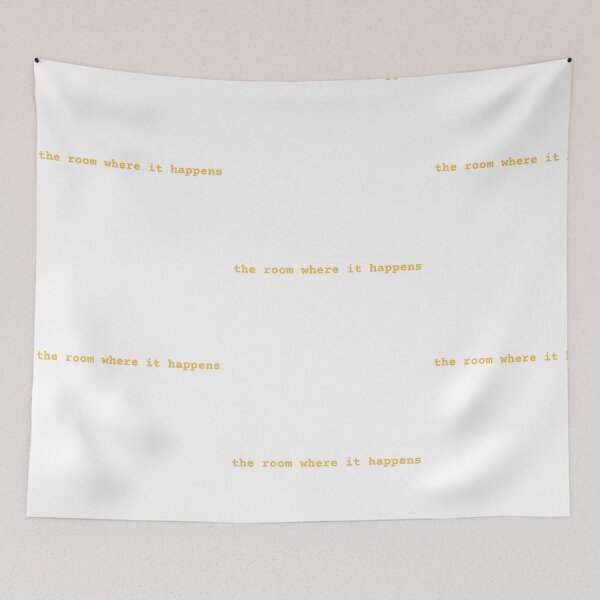Item preview, The Room Where It Happens - Hamilton Yellow designed and sold by creativeloft.