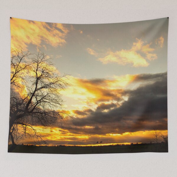 Item preview, Winter sunset, Willamette Valley, Oregon us designed and sold by tamal778.
