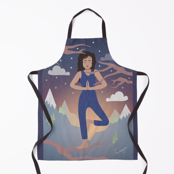 Item preview, Dawn Yoga Tree Pose Artwork designed and sold by TASORA.
