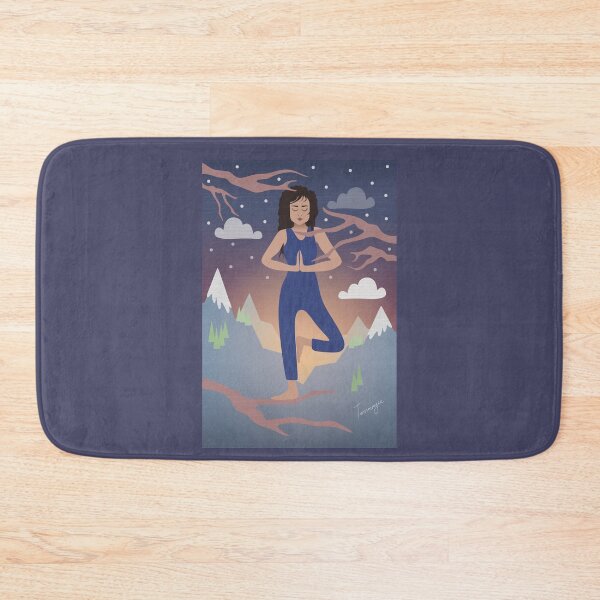 Item preview, Dawn Yoga Tree Pose Artwork designed and sold by TASORA.