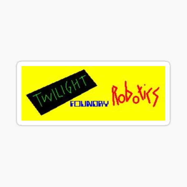 Twilight Foundry Robotics Logo (Vintage Variant) Sticker
