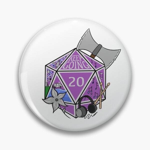 Item preview, Gorgug Thistlespring D20 Fanatsy High designed and sold by citrinecreates.