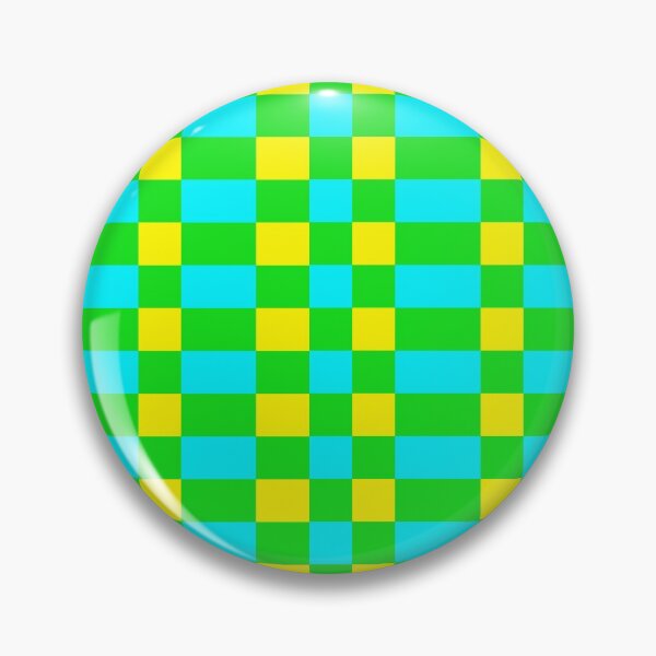 Item preview, Exotic Parrot Reptile Pixel Green Yellow Blue Designs Camouflage Repeating Retro Vintage Patterns designed and sold by TeachUrb.
