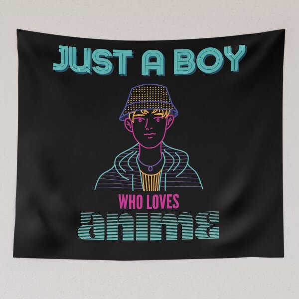 Item preview, Just a boy who loves anime designed and sold by aesthytics.