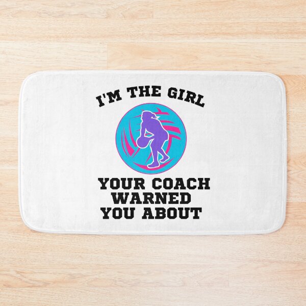 Item preview, I'm The Girl Your Coach Warned You About - Netball designed and sold by kindxinn.