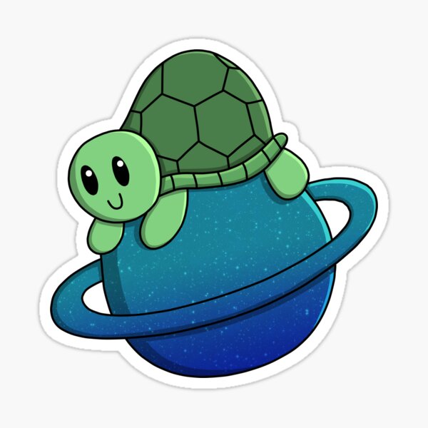 Item preview, Cute Neptune Turtle designed and sold by palaco210.