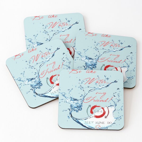 Item preview, Jeet Kune Do Kung Fu - Be Like Water my Friend designed and sold by Zanshin-Art.
