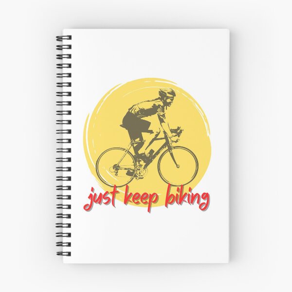Item preview, Just Keep Biking designed and sold by springbloomb.