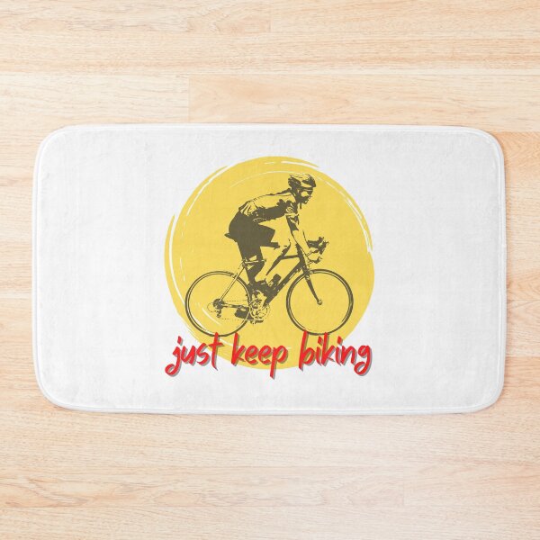Item preview, Just Keep Biking designed and sold by springbloomb.