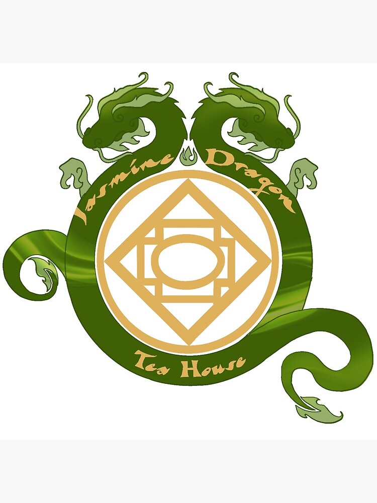 "Jasmine Dragon Logo" Art Print by kyoyatategamix Redbubble