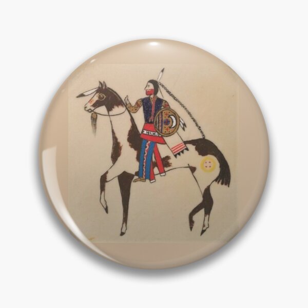 Item preview, Mounted Plains Indian warrior designed and sold by Charles Buchanan.