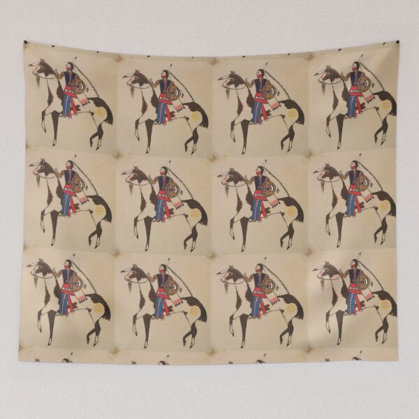 Item preview, Mounted Plains Indian warrior designed and sold by Charles Buchanan.