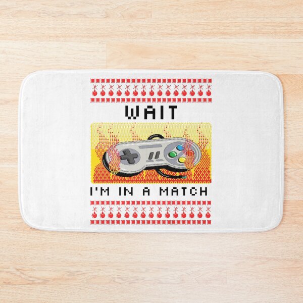 Item preview, Wait Im in a Match Video Games Gamer Talk designed and sold by DiscGolfTees.
