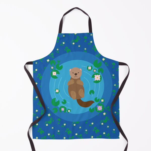 Item preview, Otter in Lily Pad Pond designed and sold by Pem Bear.