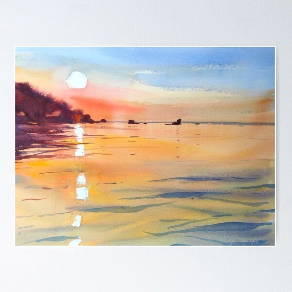 Sunset 4x4 Canvas Painting -  UK