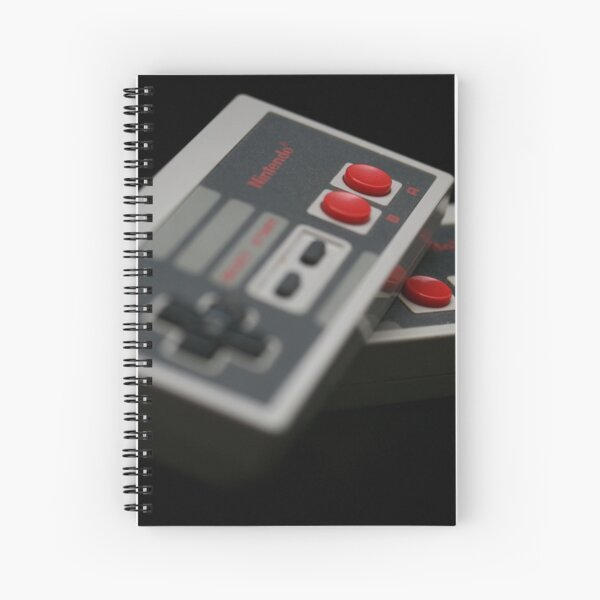 Nintendo Controllers Spiral Notebook