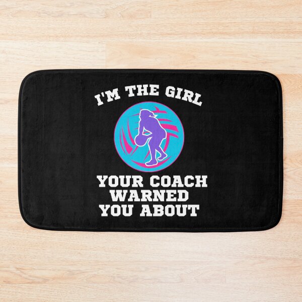 Item preview, I'm The Girl Your Coach Warned You About - Netball designed and sold by kindxinn.