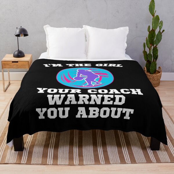 Item preview, I'm The Girl Your Coach Warned You About - Netball designed and sold by kindxinn.