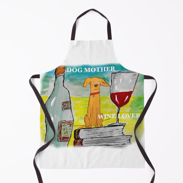Item preview, Dog Mother Wine Lover designed and sold by iancoppack.