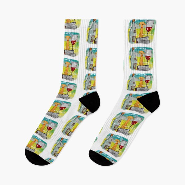 Item preview, Dog Mother Wine Lover designed and sold by iancoppack.
