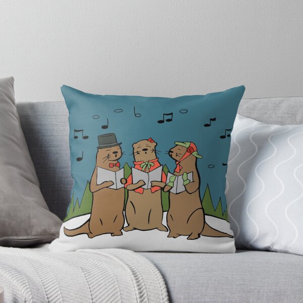 Item preview, Otter Choir of Christmas Carolers designed and sold by Otter-Grotto.