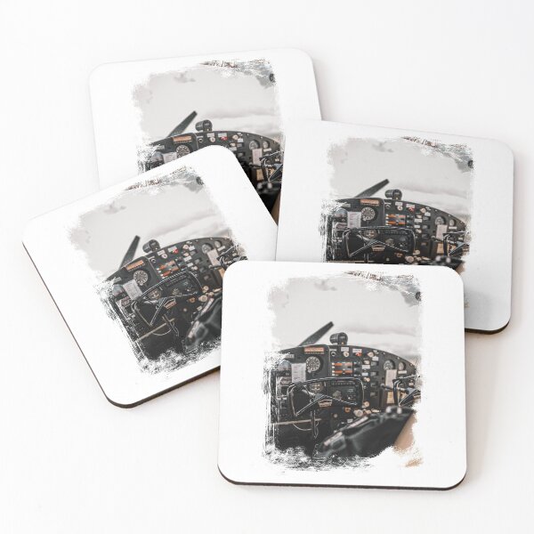 Item preview, Airplane Cockpit Grunge Borders designed and sold by AeroAstro.