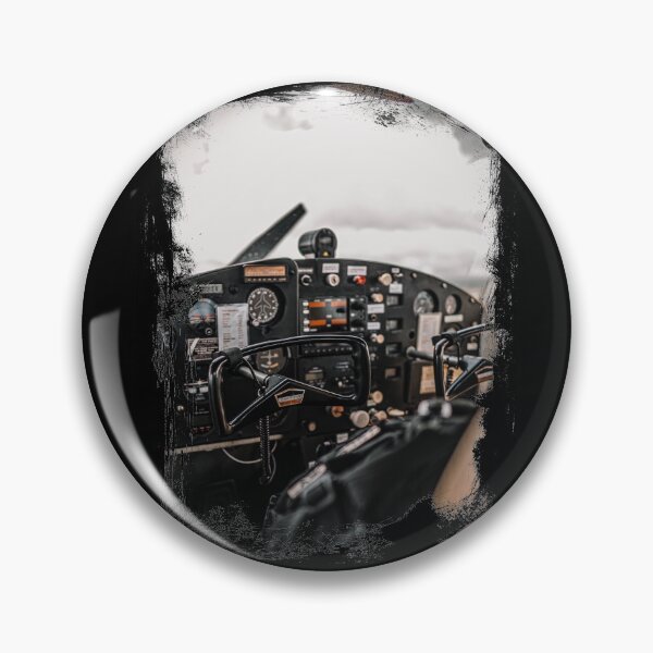 Item preview, Airplane Cockpit Grunge Borders designed and sold by AeroAstro.