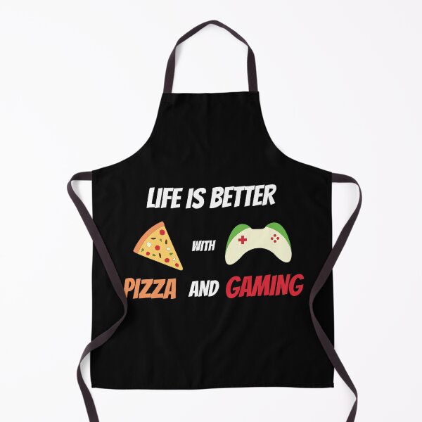 Item preview, life is better with pizza and gaming designed and sold by MegaStore101.