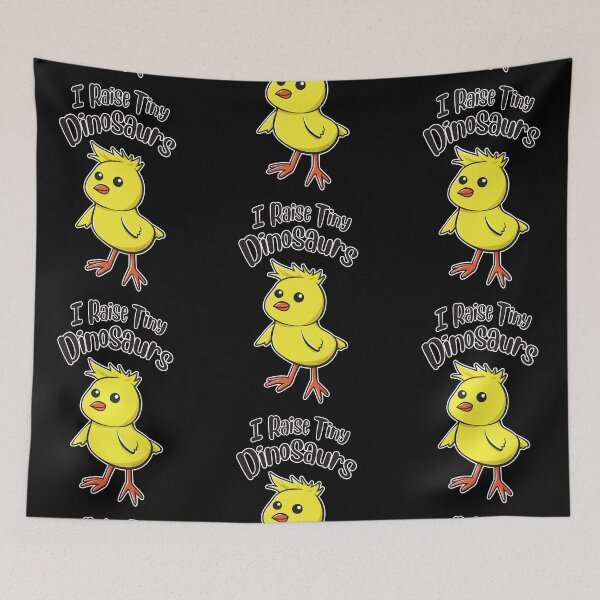 Item preview, I Raise Tiny Dinosaurs Cute Funny Little Chick designed and sold by OopteesLydia.
