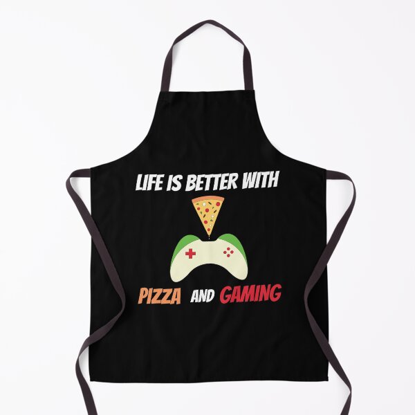 Item preview, life is better with pizza and gaming designed and sold by MegaStore101.
