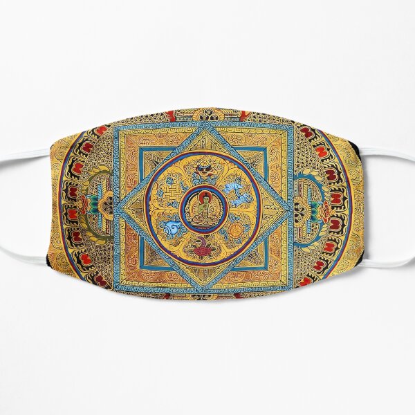 Buddhist Mandala 23 Flat Mask