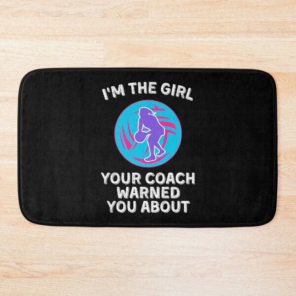 Item preview, I'm The Girl Your Coach Warned You About - Netball designed and sold by kindxinn.