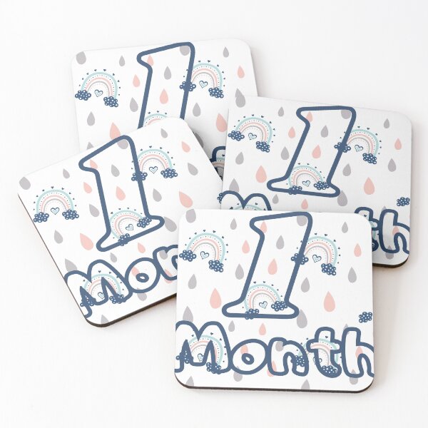 Item preview, Baby monthly milestone 1 month designed and sold by sully-boutique.