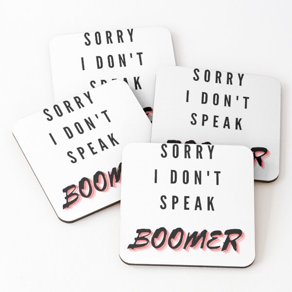 Item preview, Sorry Boomer designed and sold by CometCircles.