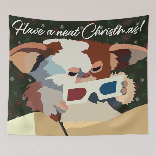 Item preview, Gizmo 3D Glasses Neat Christmas Card designed and sold by egleruta.