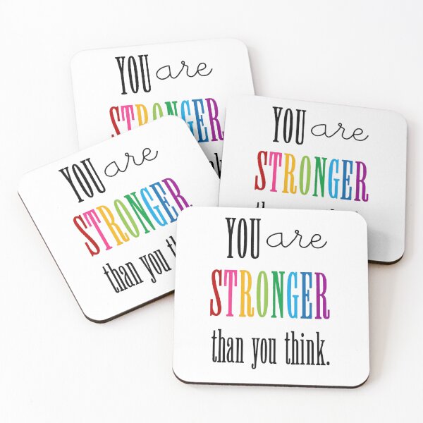 Item preview, You are stronger than you think . designed and sold by BESTSAYINGS.